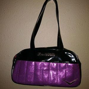 Lux de Ville Purple Sparkle Handbag (Rare)